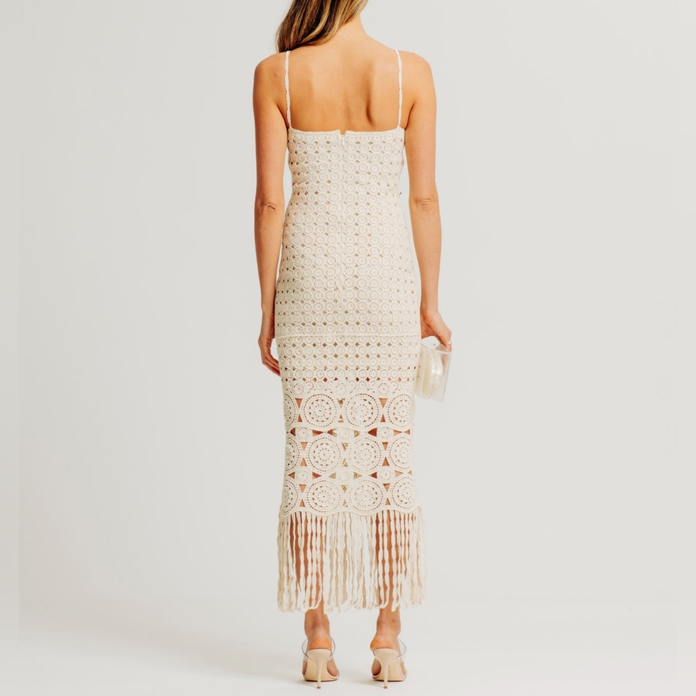 Ronny Kobo crochet Tobi dress sz S - Picture 3 of 12